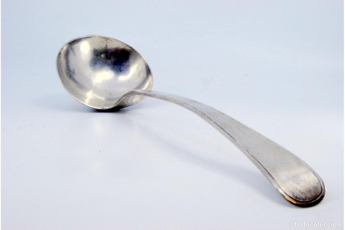 Antig&uuml;edades: Cuchar&oacute;n de sopa de plata - Foto 7