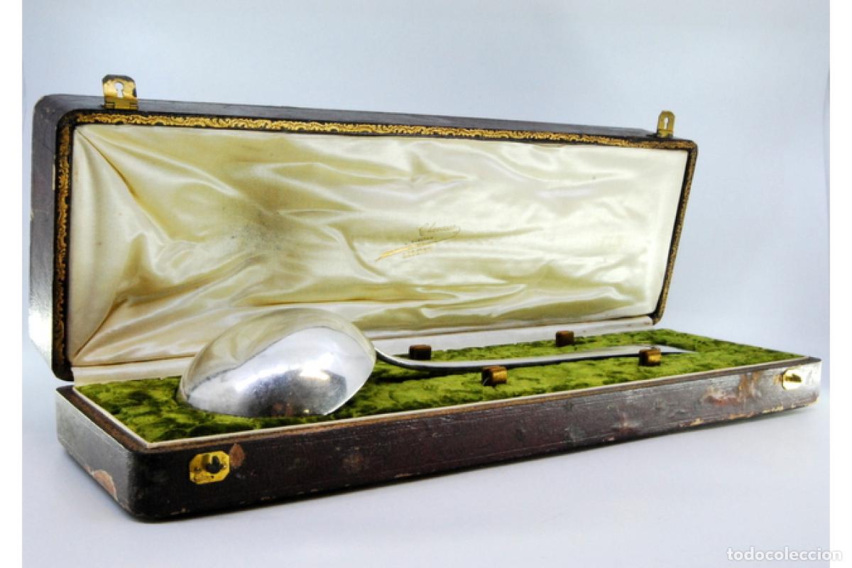 Antig&uuml;edades: Cuchar&oacute;n de sopa de plata - Foto 7