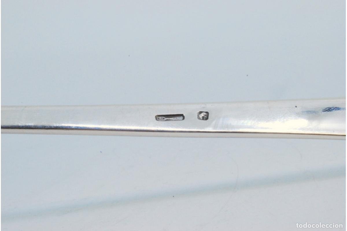 Antig&uuml;edades: Cuchar&oacute;n de sopa de plata - Foto 6