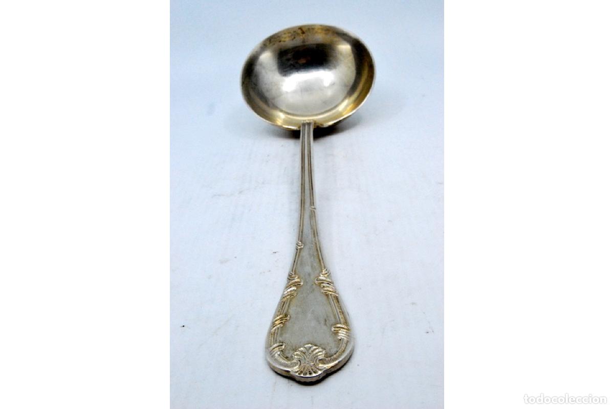 Antig&uuml;edades: Cuchar&oacute;n de sopa de plata - Foto 3