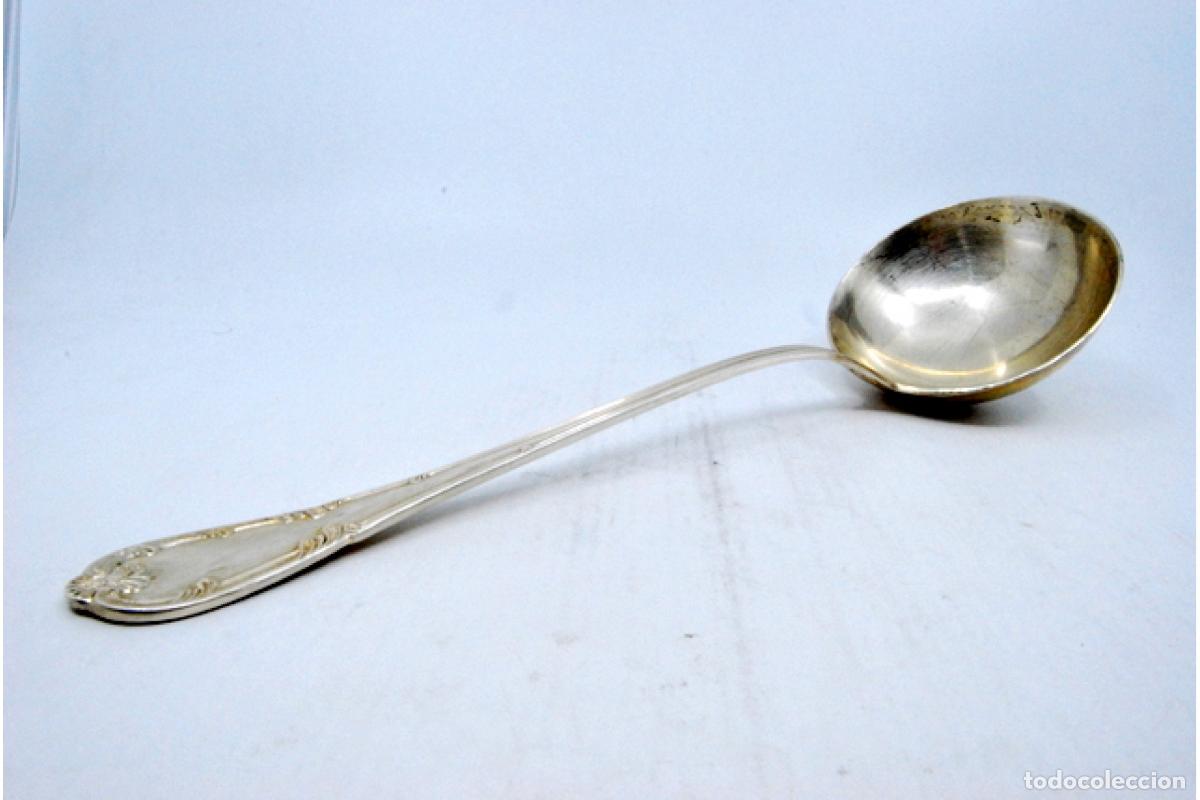 Antig&uuml;edades: Cuchar&oacute;n de sopa de plata - Foto 5