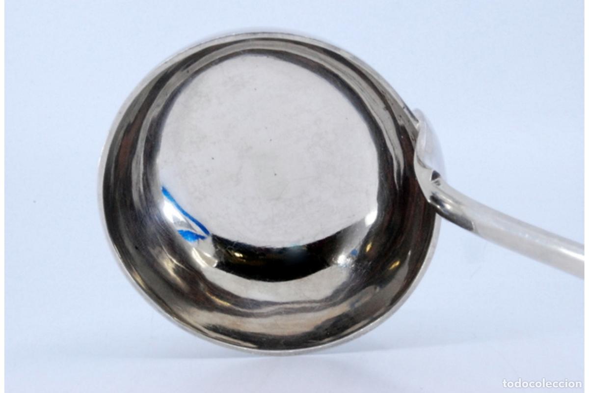 Antig&uuml;edades: Cuchar&oacute;n de sopa de plata - Foto 4