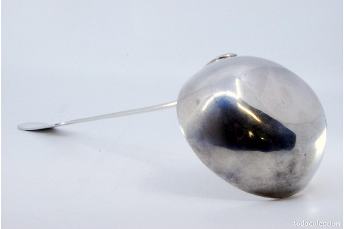 Antig&uuml;edades: Cuchar&oacute;n de sopa de plata - Foto 5