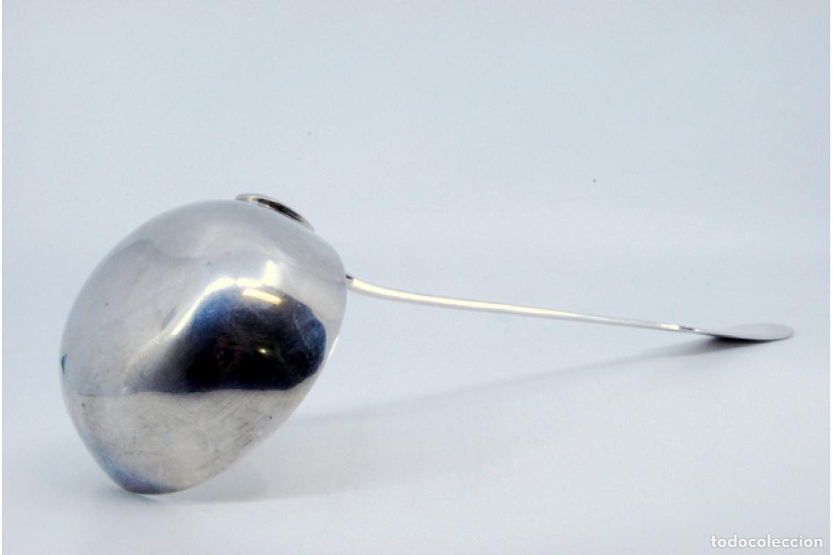Antig&uuml;edades: Cuchar&oacute;n de sopa de plata - Foto 6