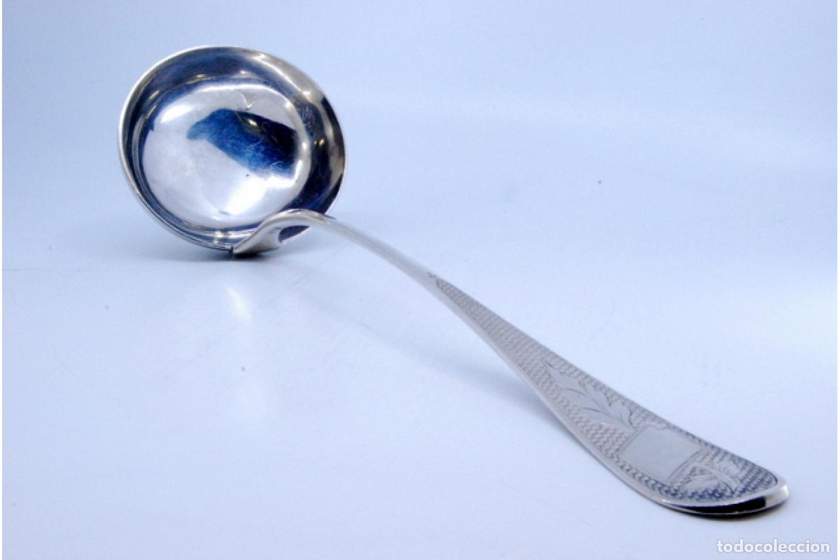 Antig&uuml;edades: Cuchar&oacute;n de sopa de plata - Foto 5