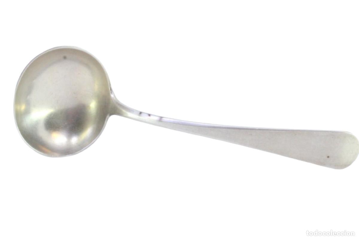 Antiquit&eacute;s: cuchara de degustaci&oacute;n de plata