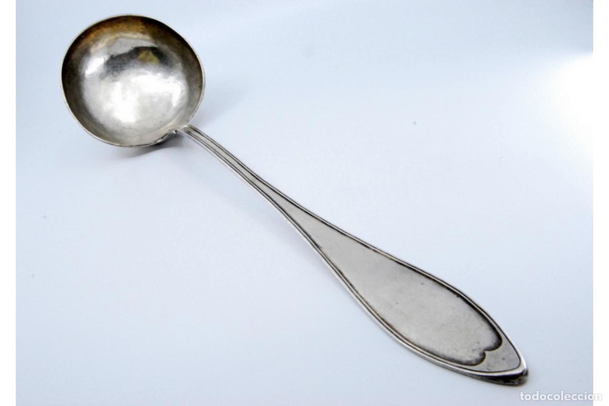 Antig&uuml;edades: Cuchar&oacute;n de sopa de plata - Foto 6