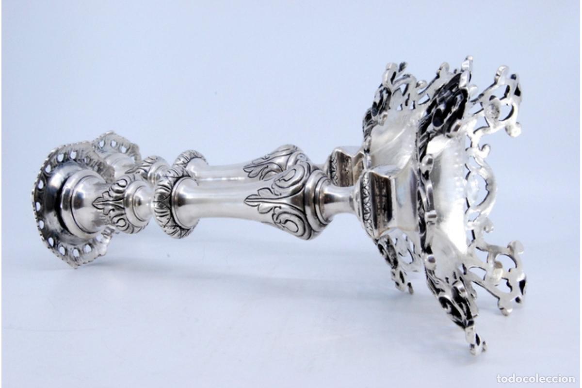 Antig&uuml;edades: candelabros de plata - Foto 5