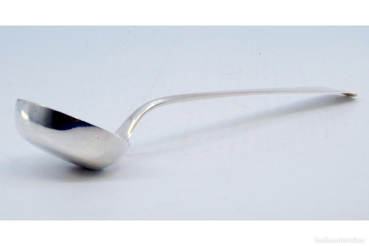 Antig&uuml;edades: cuchara de az&uacute;car de plata - Foto 8