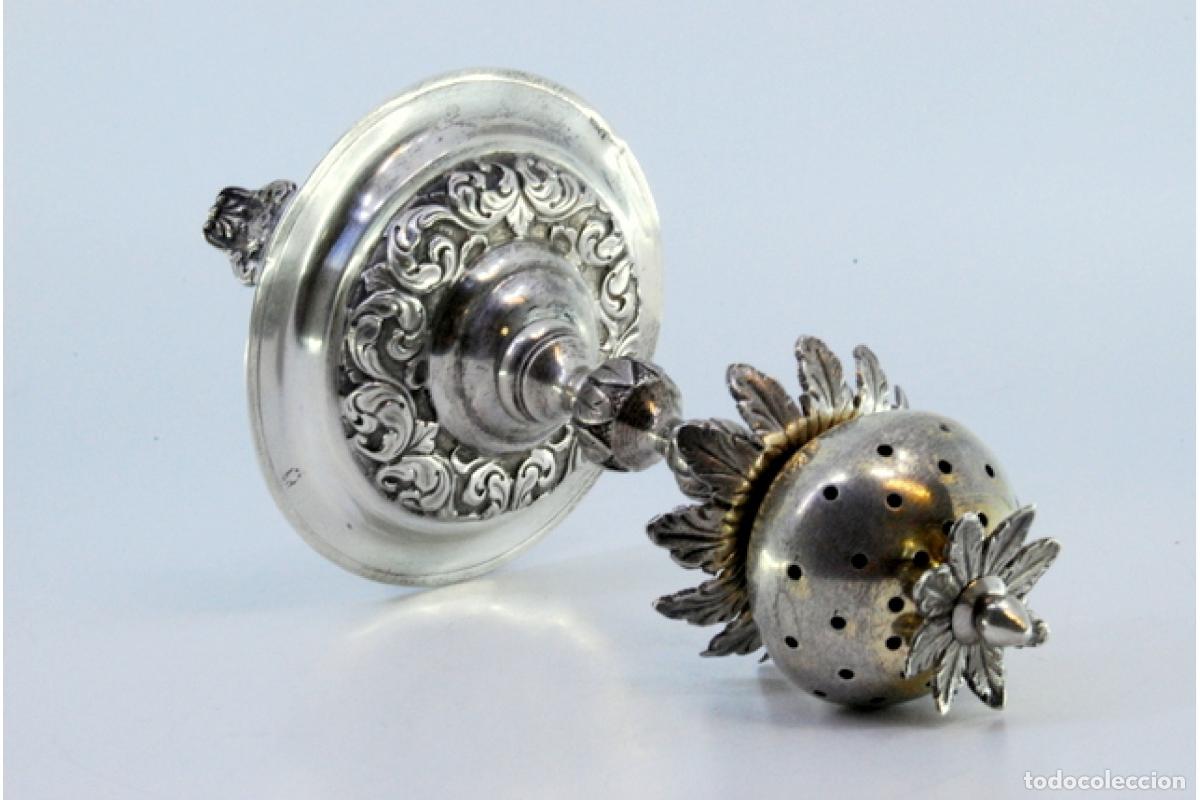 Antig&uuml;edades: Palillero de plata - Palmeira - Foto 7