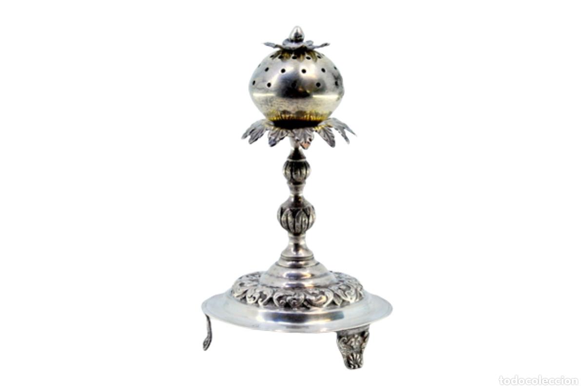 Antig&uuml;edades: Palillero de plata - Palmeira