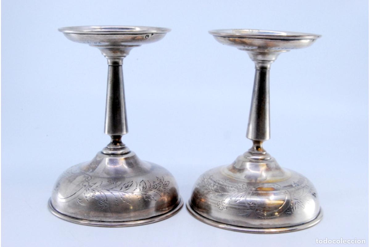 Antig&uuml;edades: Copas de champ&aacute;n de plata - Foto 5