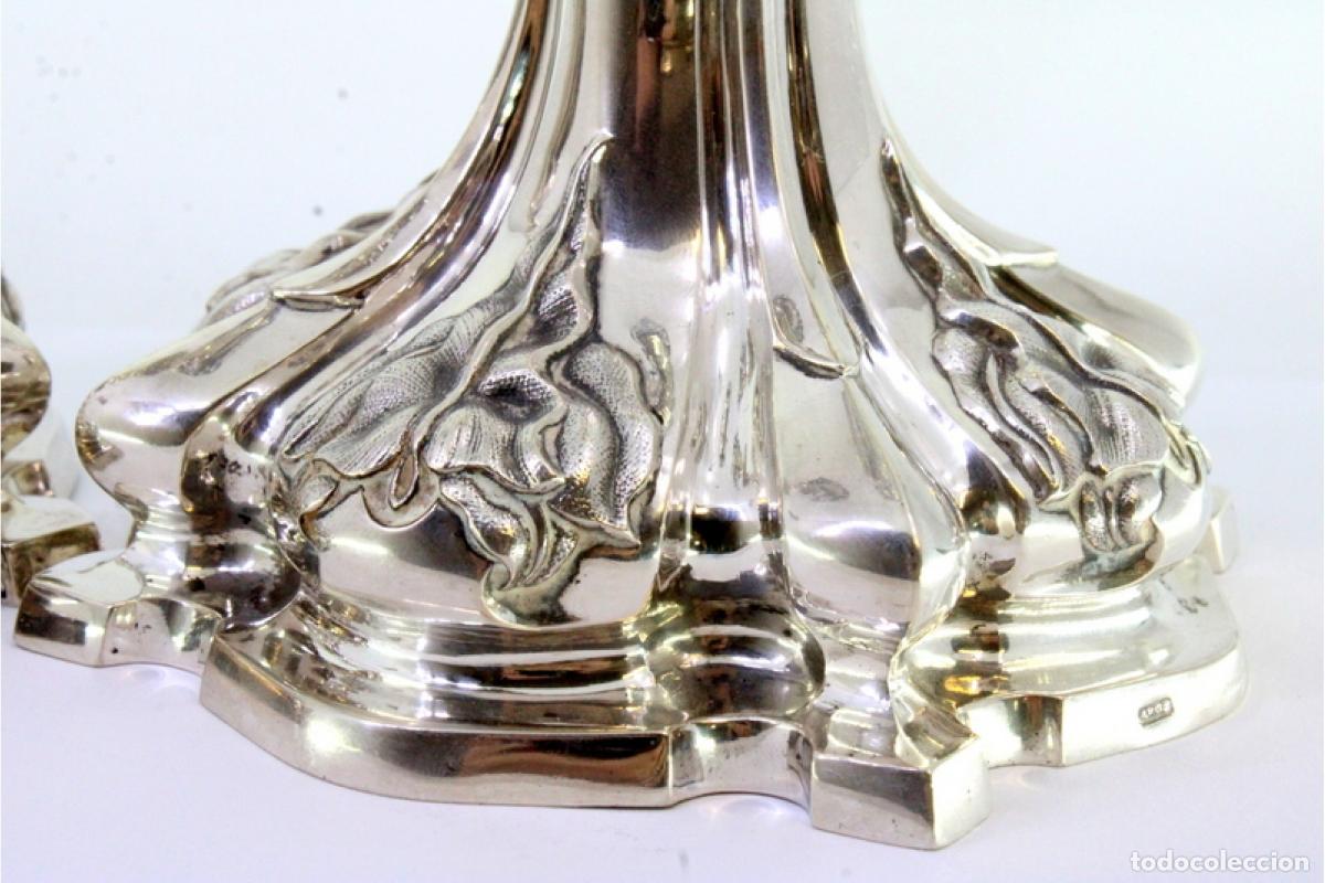 Antig&uuml;edades: candelabros de plata - Foto 8