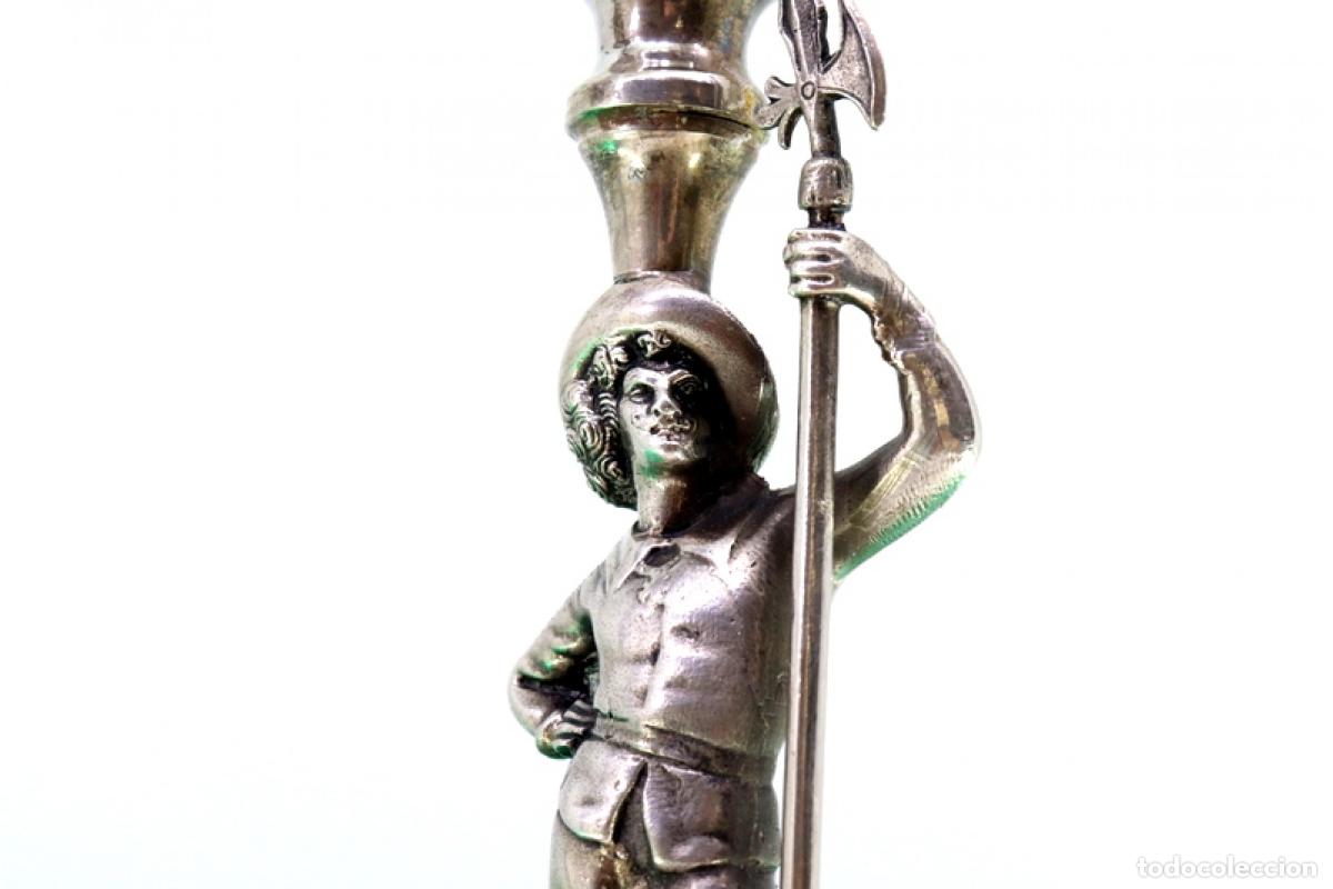 Antig&uuml;edades: candelabros de plata - Foto 6
