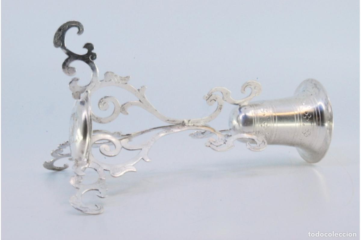 Antig&uuml;edades: soporte de plata para palillos de dientes - Foto 5