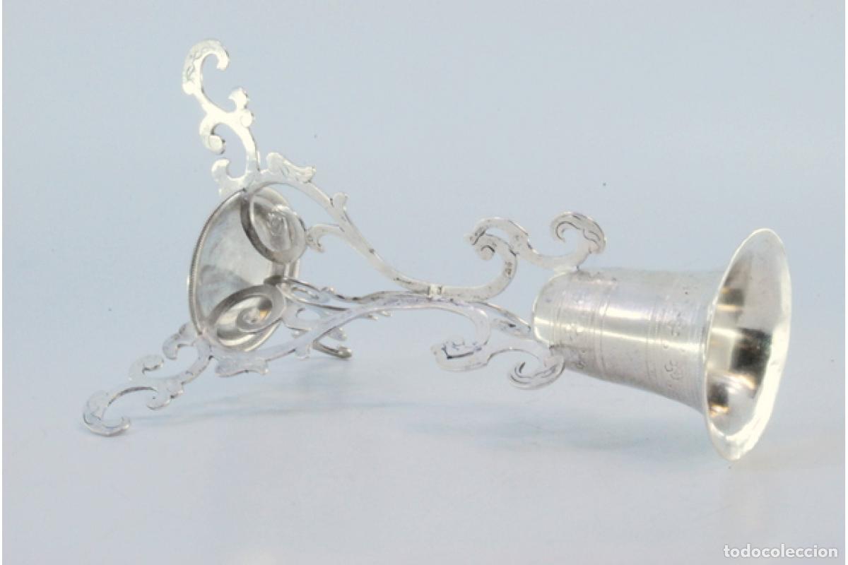 Antig&uuml;edades: soporte de plata para palillos de dientes - Foto 6