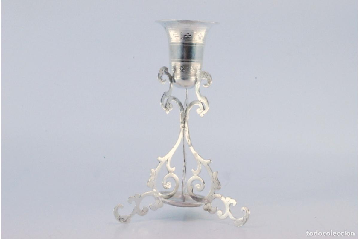 Antig&uuml;edades: soporte de plata para palillos de dientes - Foto 8