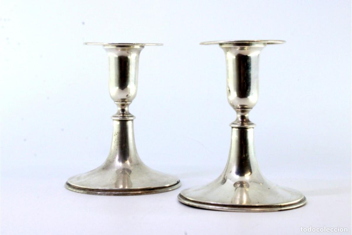 Antig&uuml;edades: candelabros de plata - Foto 3