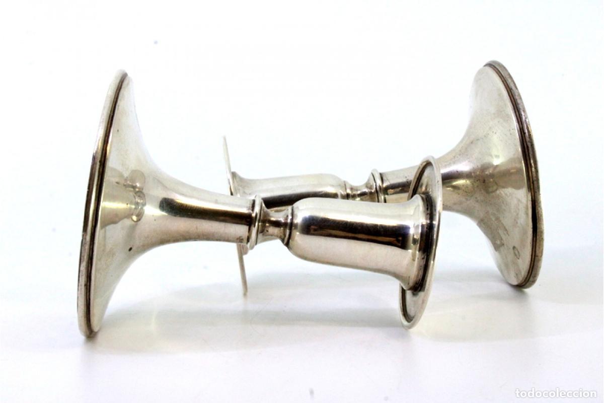 Antig&uuml;edades: candelabros de plata - Foto 6