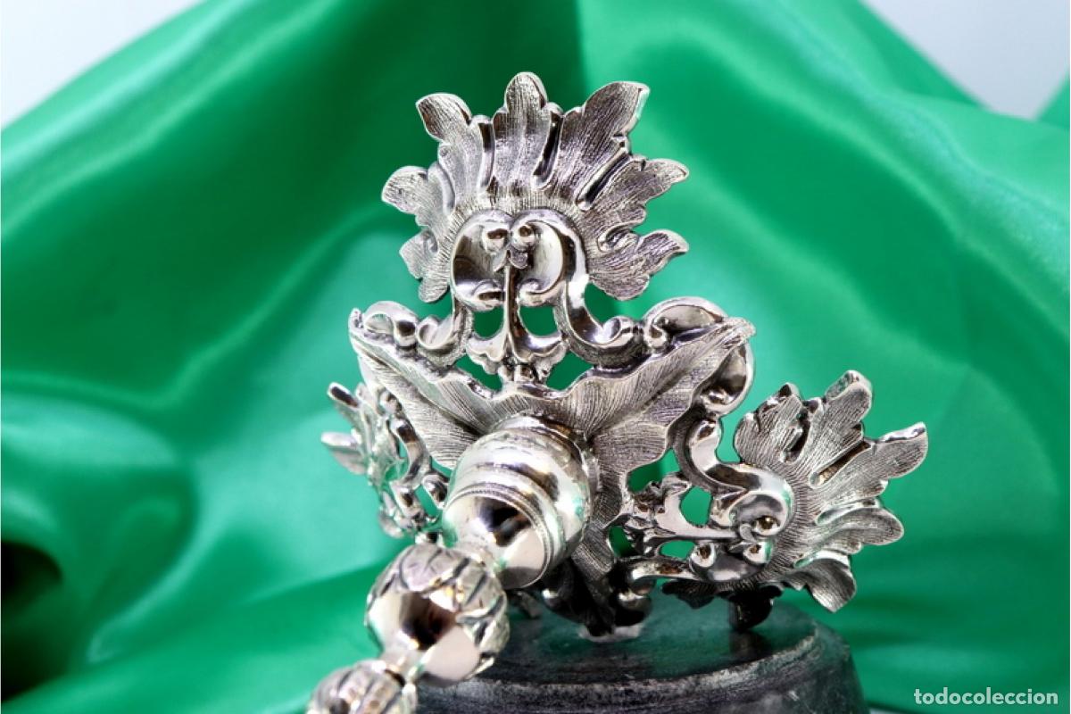 Antig&uuml;edades: Soporte de plata para palillos de dientes - Apple - Foto 5