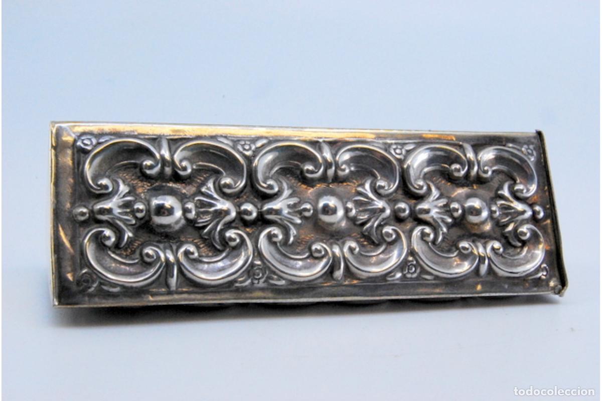 Antig&uuml;edades: soporte de plata para palillos de dientes - Foto 2