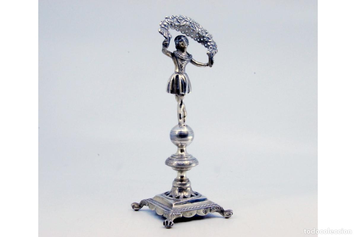 Antig&uuml;edades: Palillero de plata - Dama - Foto 6