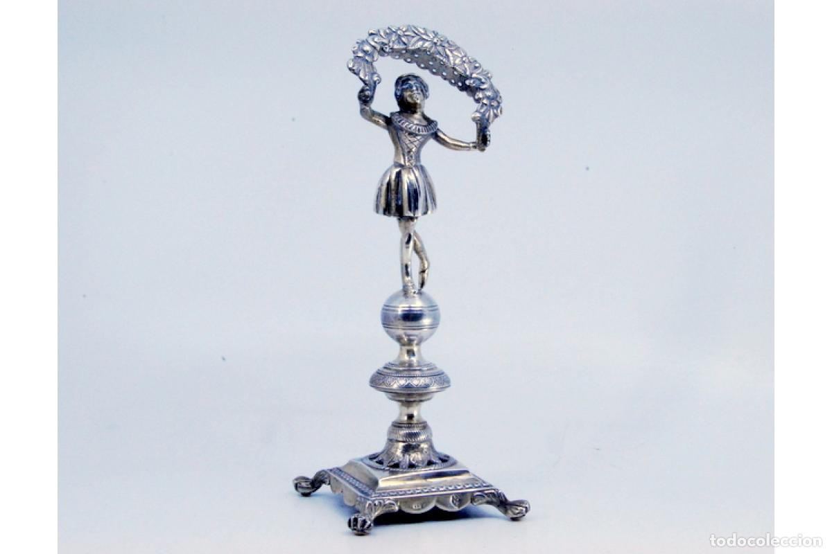 Antig&uuml;edades: Palillero de plata - Dama - Foto 7