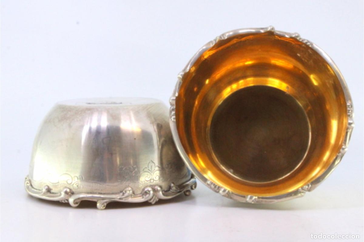 Antig&uuml;edades: 2 lavabos de plata - Foto 2