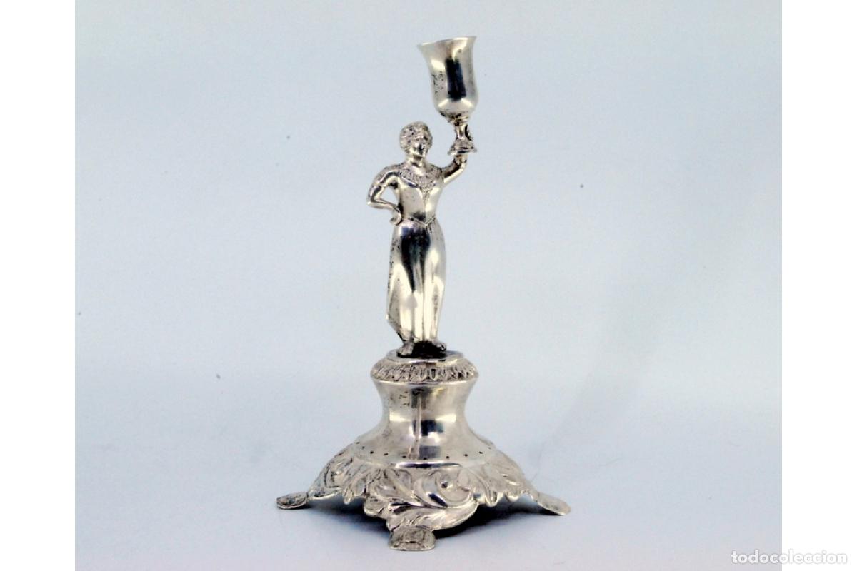 Antig&uuml;edades: Palillero de plata - Dama - Foto 2