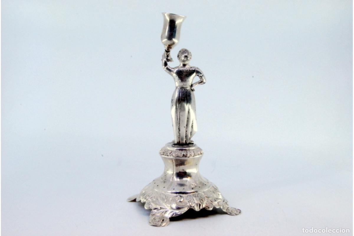 Antig&uuml;edades: Palillero de plata - Dama - Foto 4