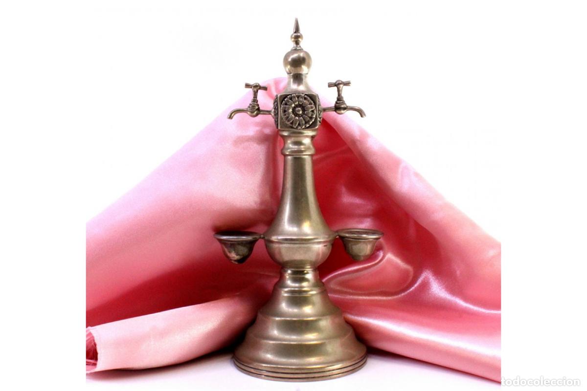Antig&uuml;edades: Soporte de plata para palillos de dientes - Fuente