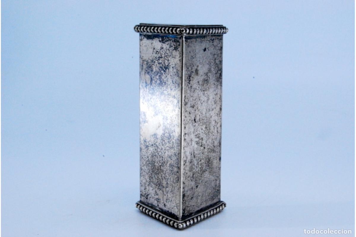 Antig&uuml;edades: soporte de plata para palillos de dientes - Foto 4