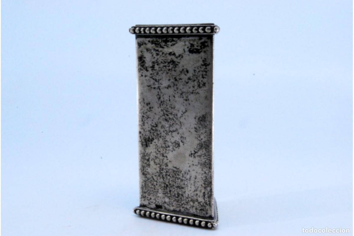 Antig&uuml;edades: soporte de plata para palillos de dientes - Foto 6