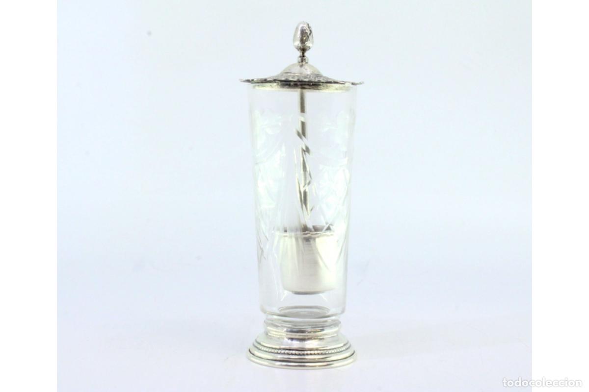 Antig&uuml;edades: soporte de plata para palillos de dientes - Foto 5