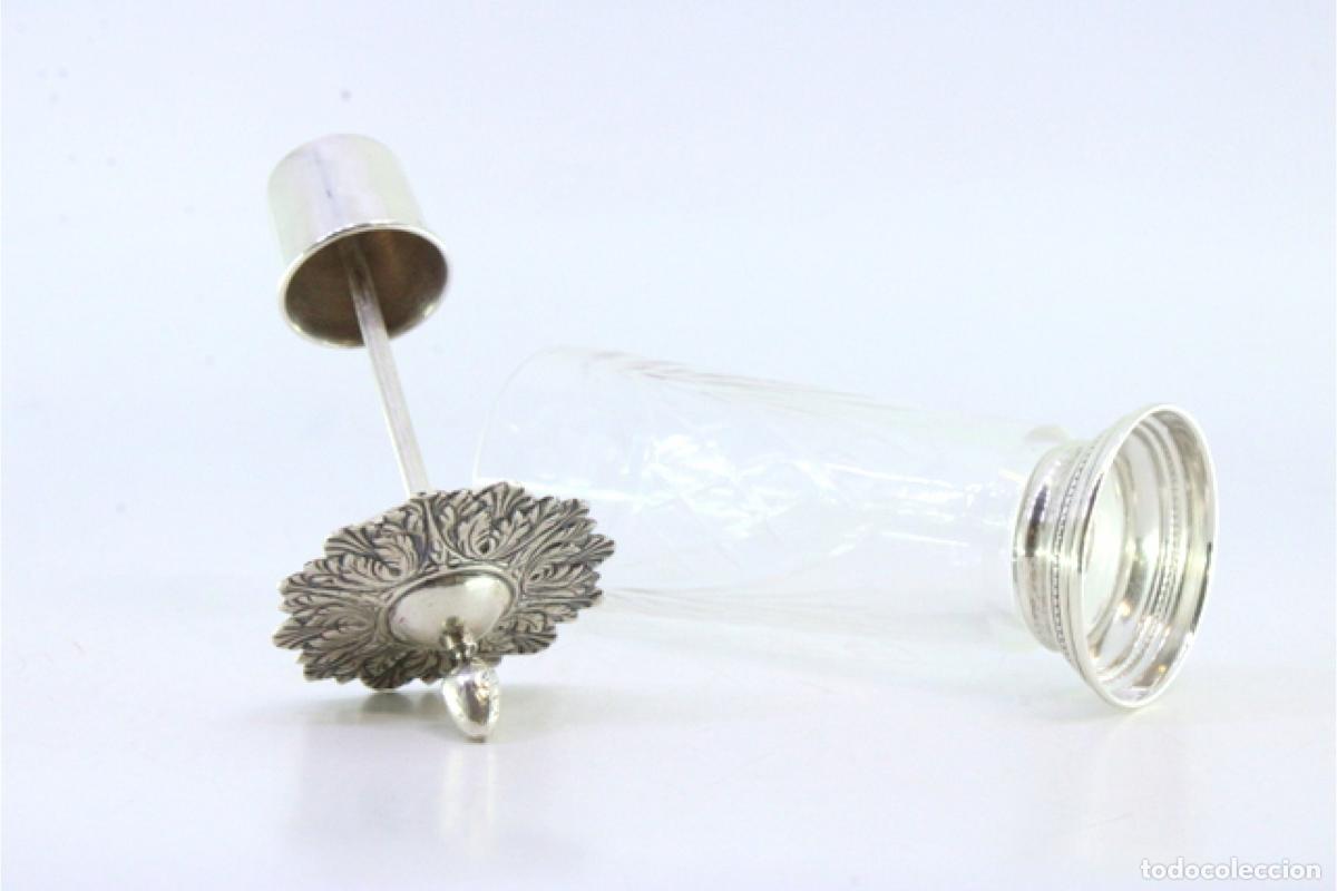 Antig&uuml;edades: soporte de plata para palillos de dientes - Foto 7