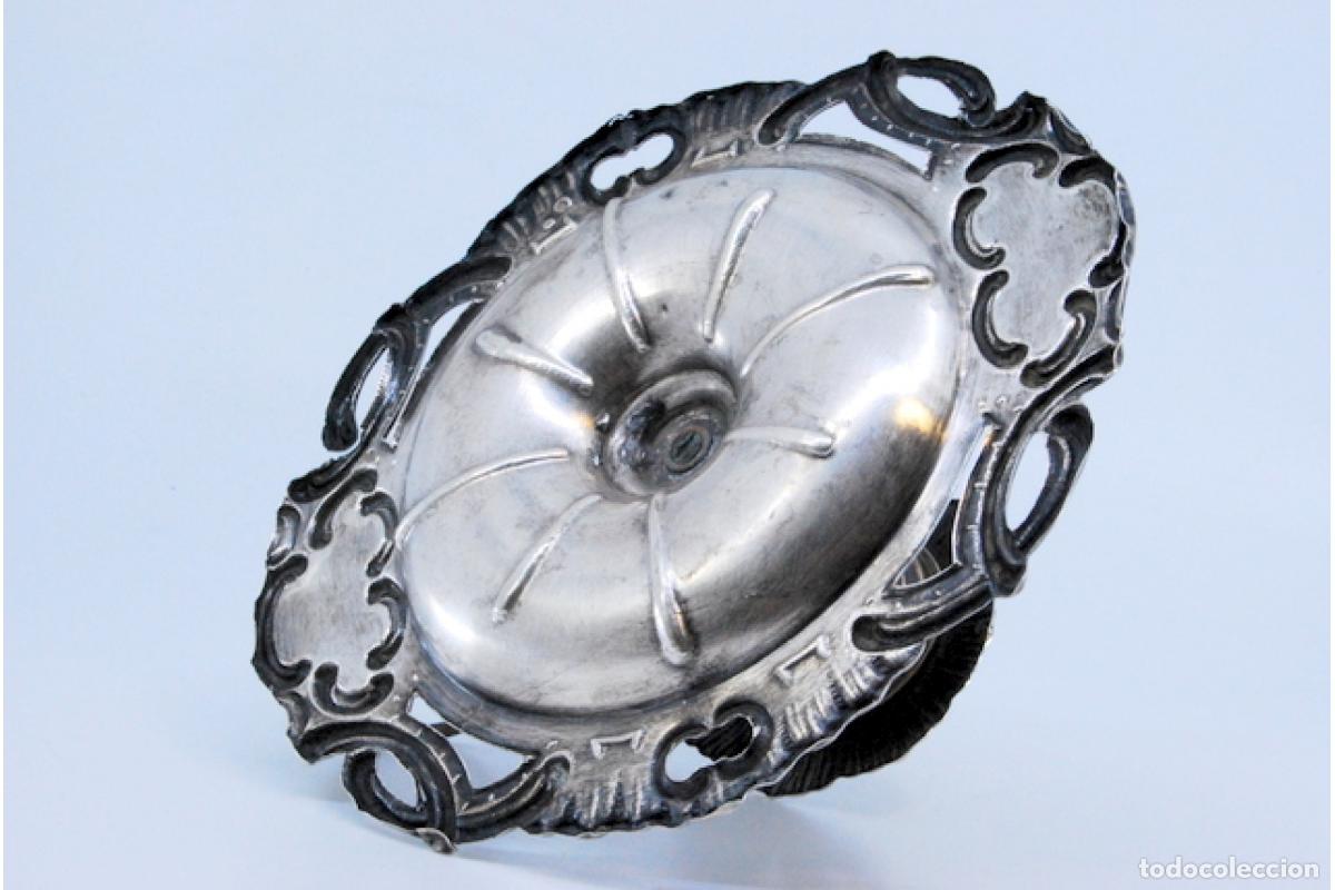 Antig&uuml;edades: Candelabro de mano, en plata - Foto 7