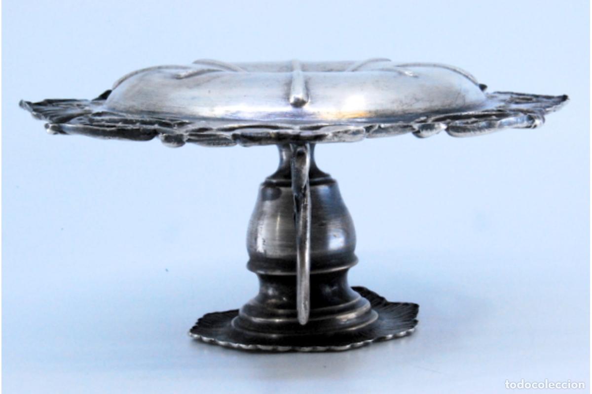 Antig&uuml;edades: Candelabro de mano, en plata - Foto 8