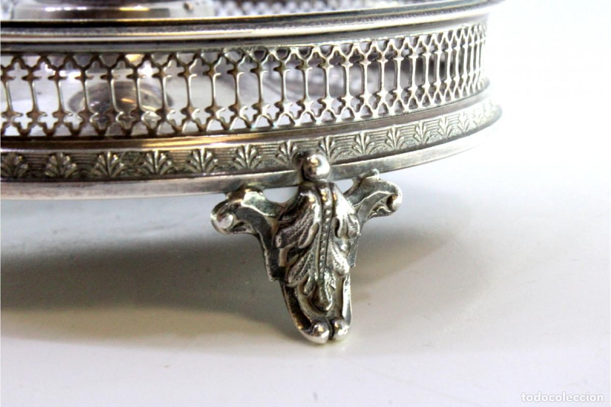 Antig&uuml;edades: Candelabro de mano, en plata - Foto 3