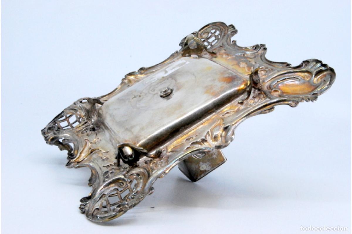 Antig&uuml;edades: Candelabro de mano, en plata - Foto 10