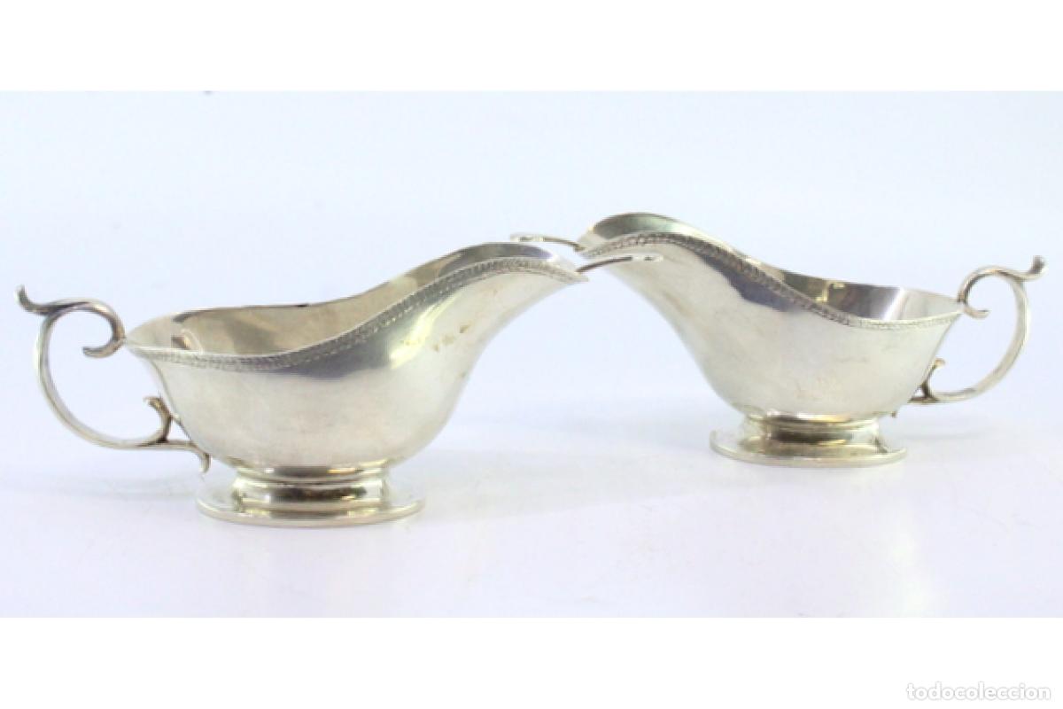 Antig&uuml;edades: copas de salsa de plata - Foto 4