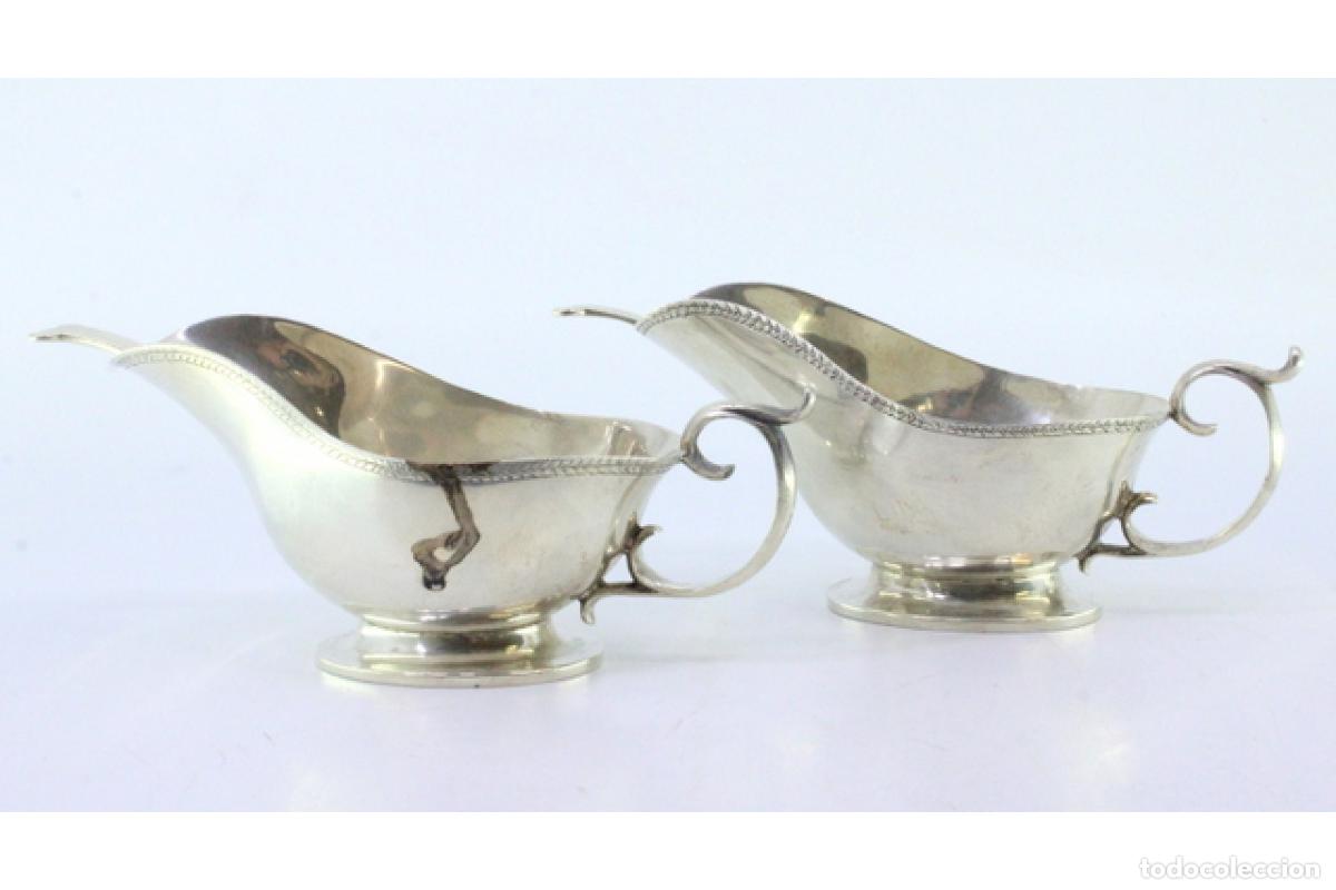 Antig&uuml;edades: copas de salsa de plata - Foto 5