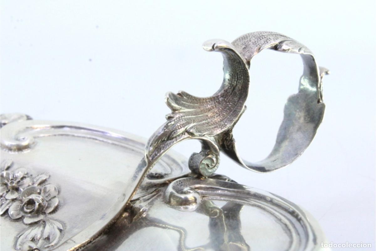 Antig&uuml;edades: Candelabro de mano, en plata - Foto 7