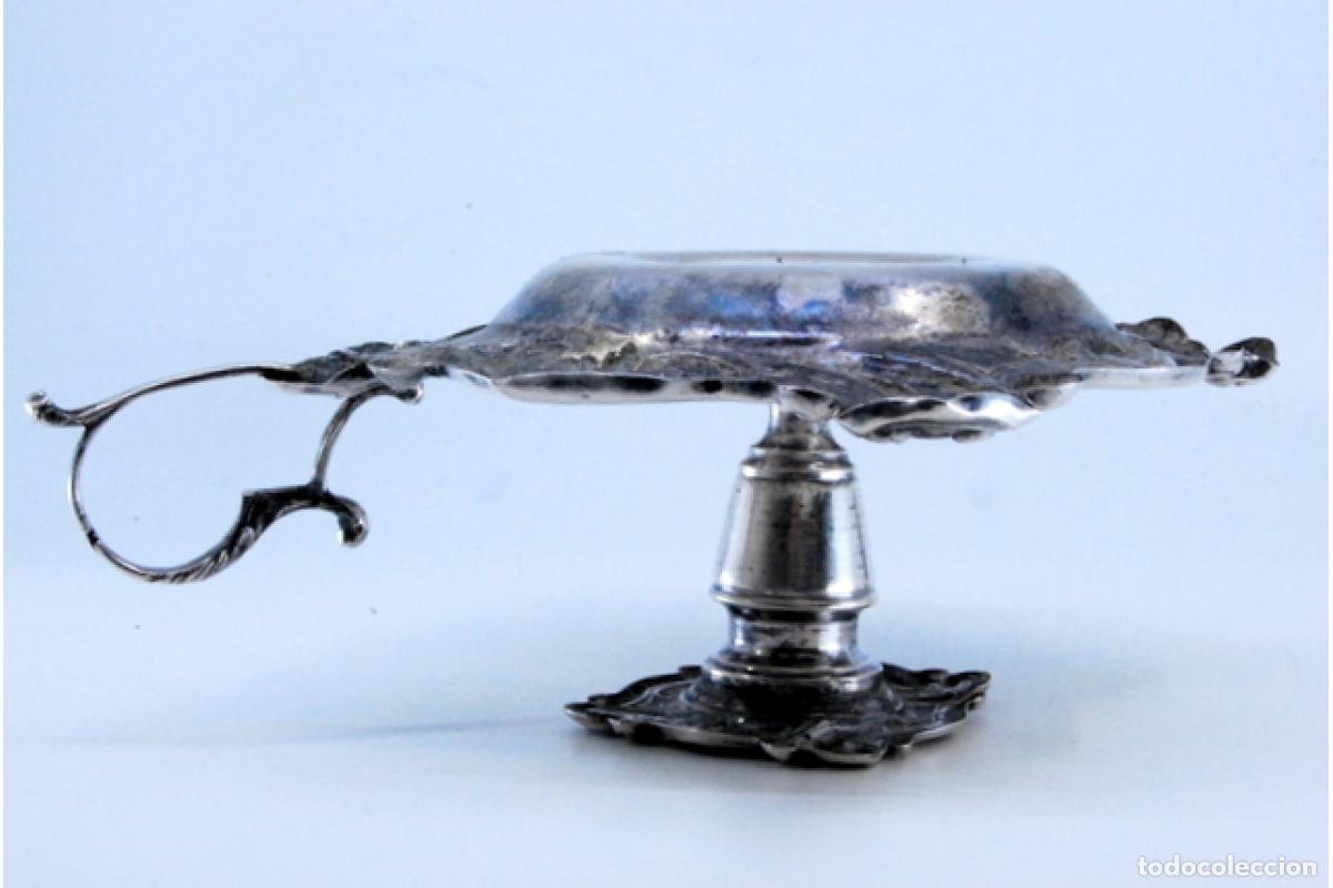 Antig&uuml;edades: Candelabro de mano, en plata - Foto 7