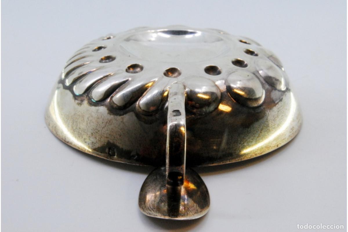 Antig&uuml;edades: Copa de plata para cata de vinos - Foto 3
