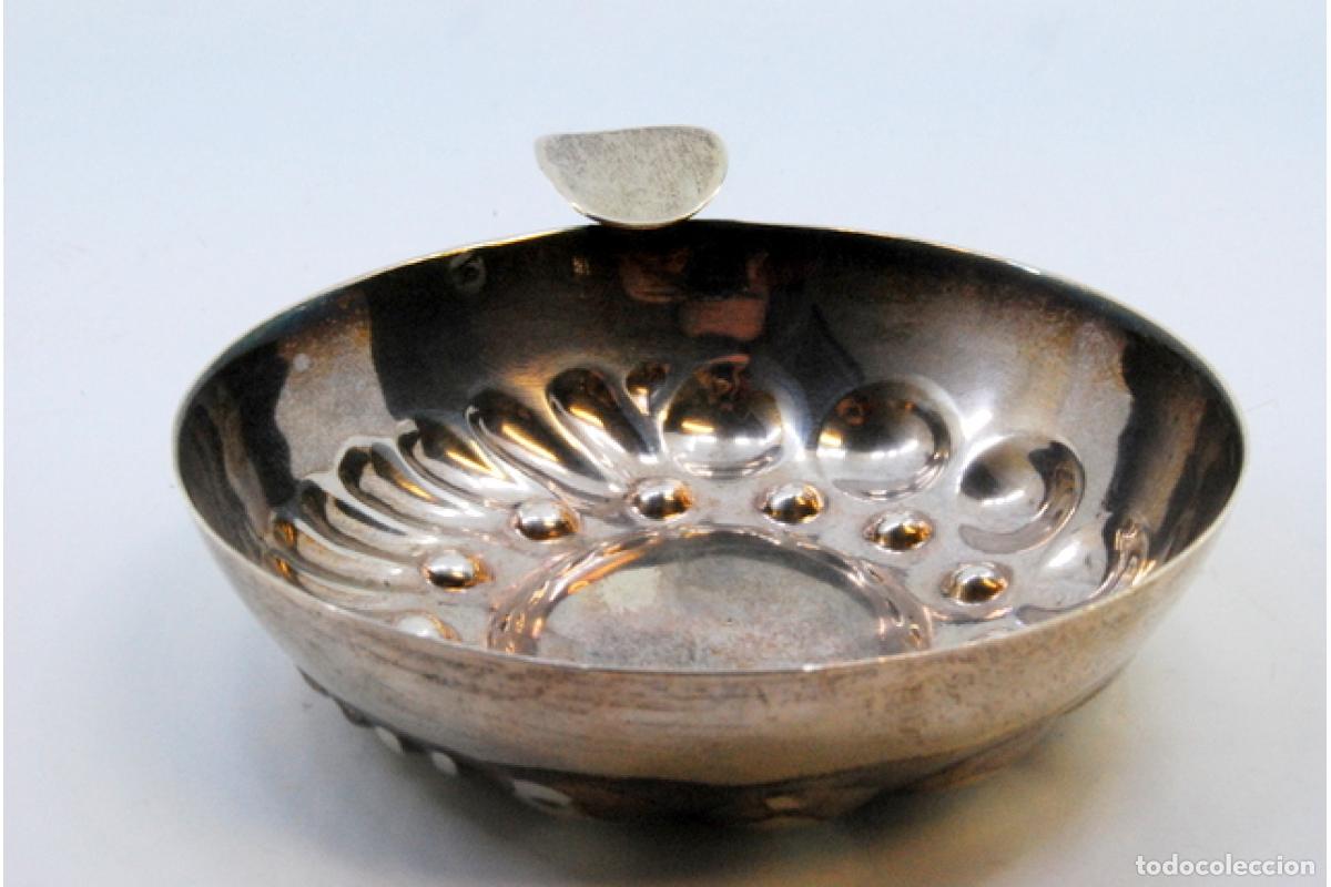 Antig&uuml;edades: Copa de plata para cata de vinos - Foto 7