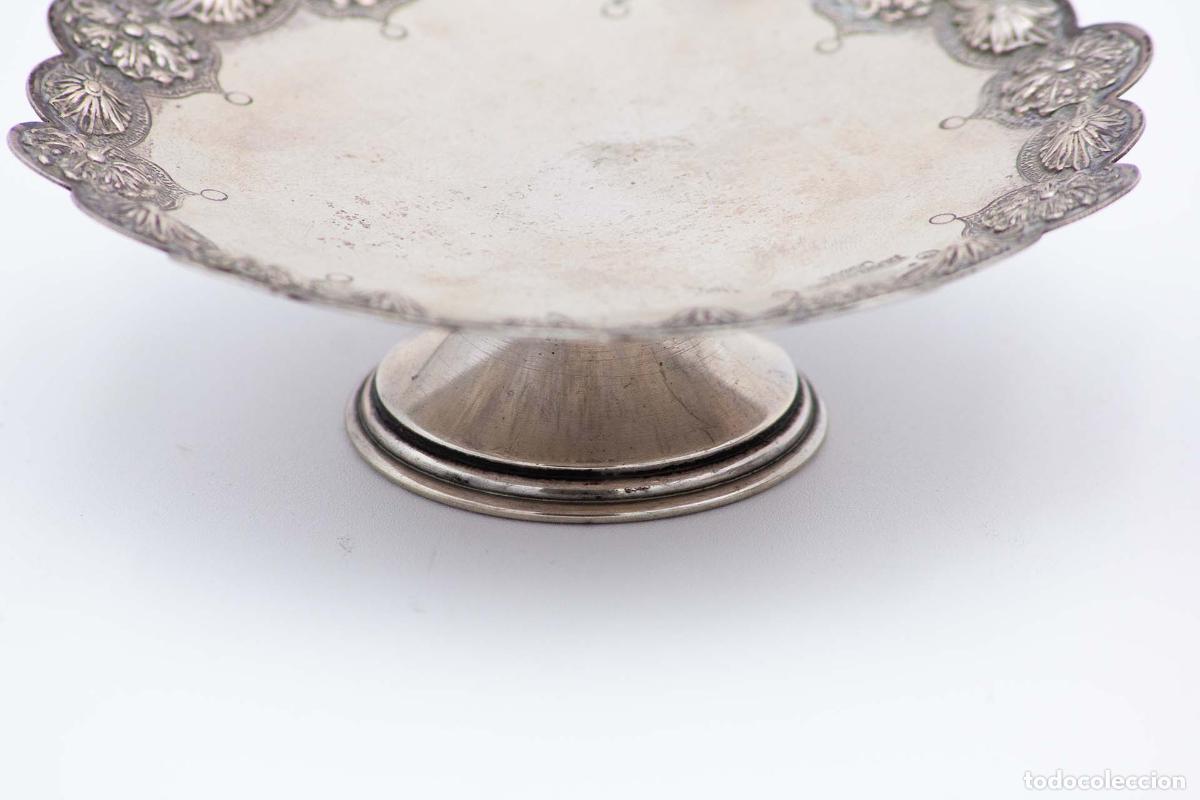 Antig&uuml;edades: Par de soportes para anillos de plata - Foto 3