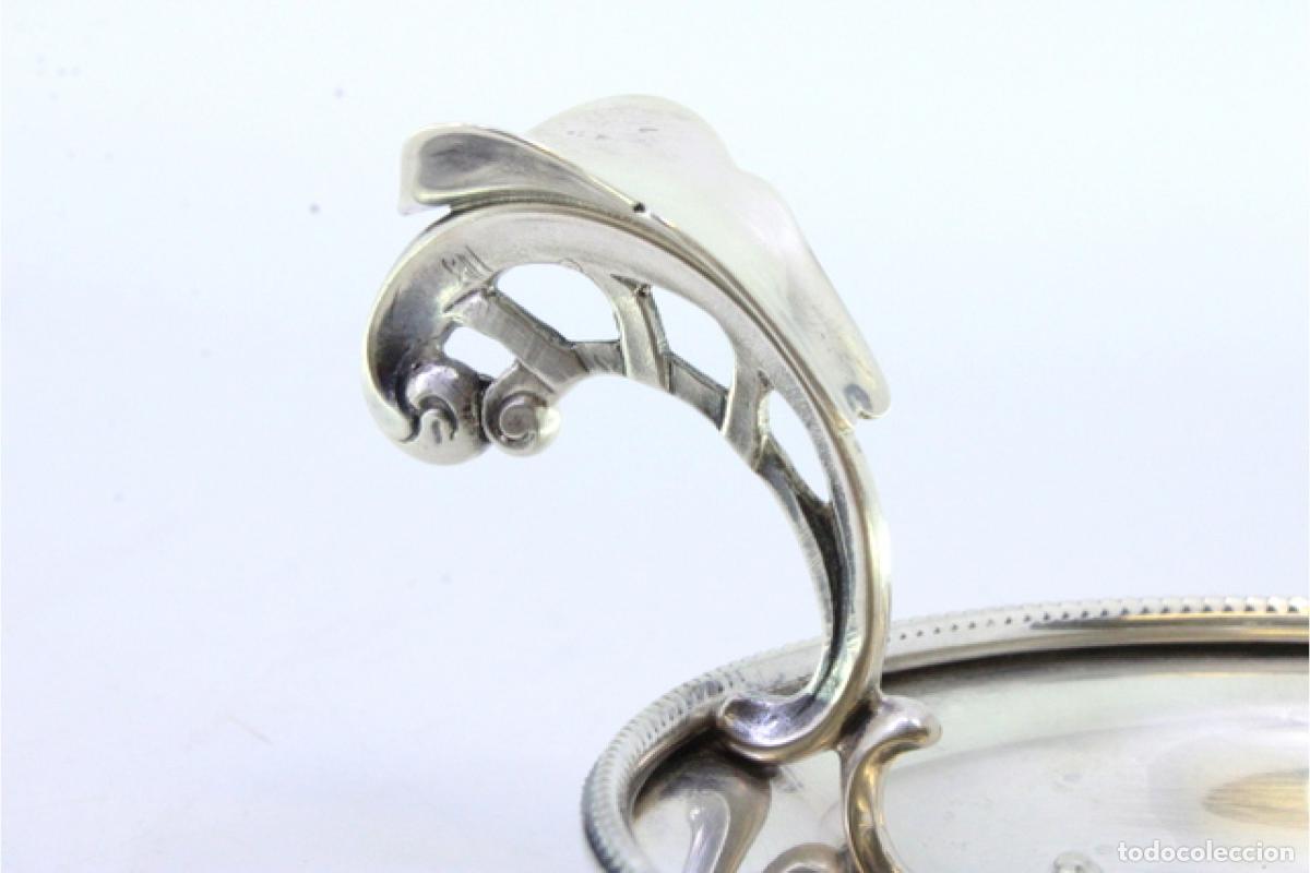 Antig&uuml;edades: Candelabro de mano, en plata - Foto 6