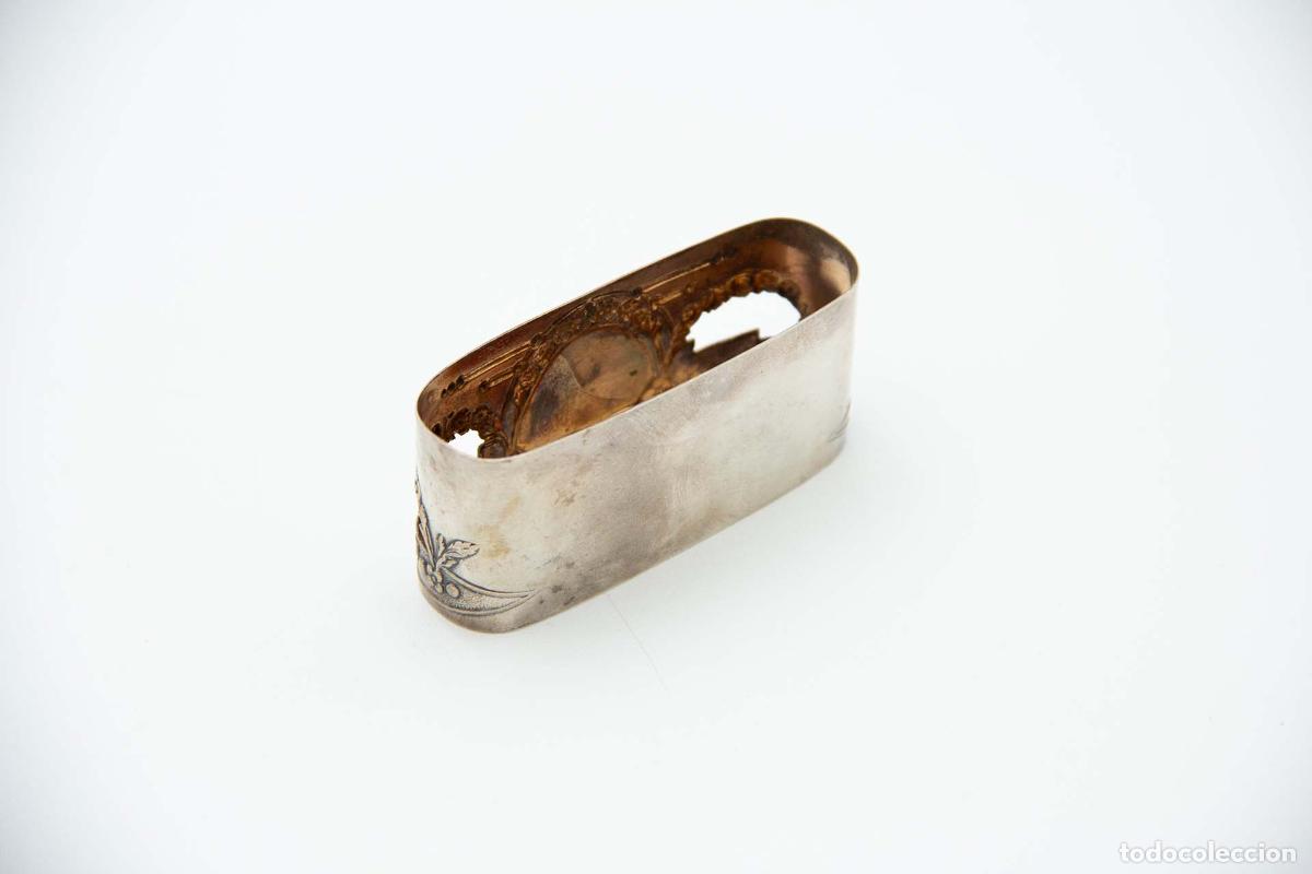 Antig&uuml;edades: Anillos para servilletas de plata - Foto 2