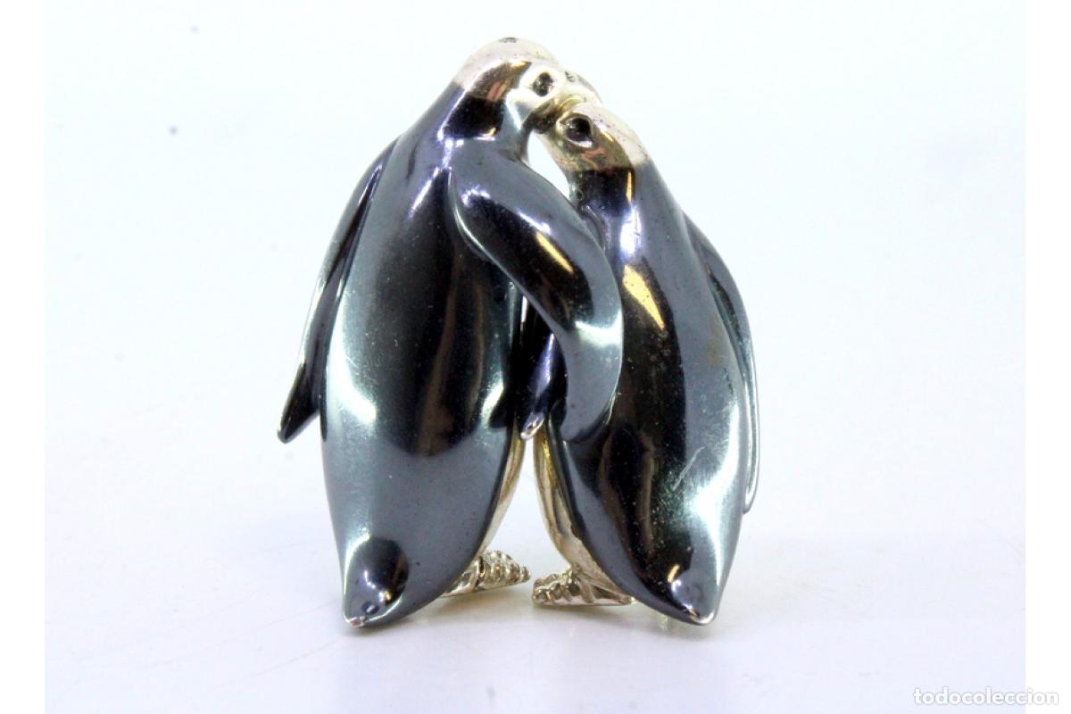 Antig&uuml;edades: Conjunto de ping&uuml;inos de platas - Foto 5