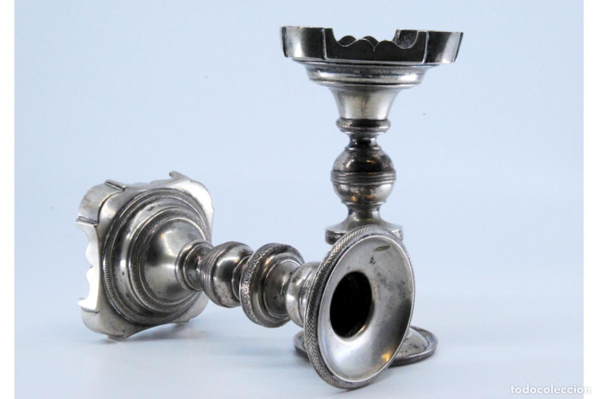 Antig&uuml;edades: candelabros de plata - Foto 5